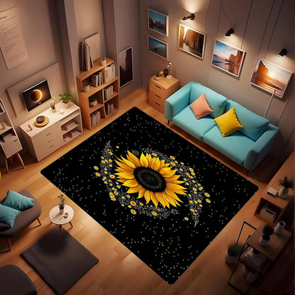 Butterfly Carpet Area Rug - Lovely Butterflies Printed Carpets for Kids Butterfly Theme Living Room Indoor Bedroom Decor Soft Polyester Yoga Mat 2'x3'