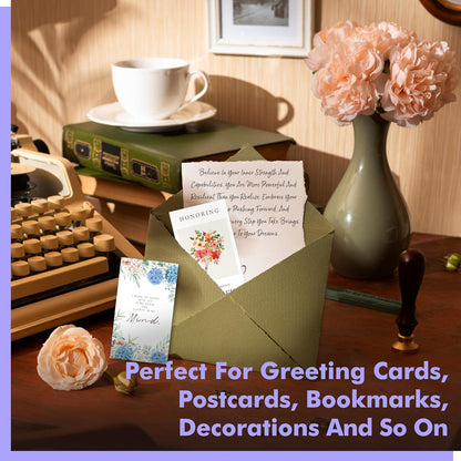 Gethelud 200 PCS Positive Affirmations Cards for Women, 60 Designs Daily Affirmations Cards, Inspirational Motivational Cards Mindfulness Cards Meditation Cards (2” x 3.5”)