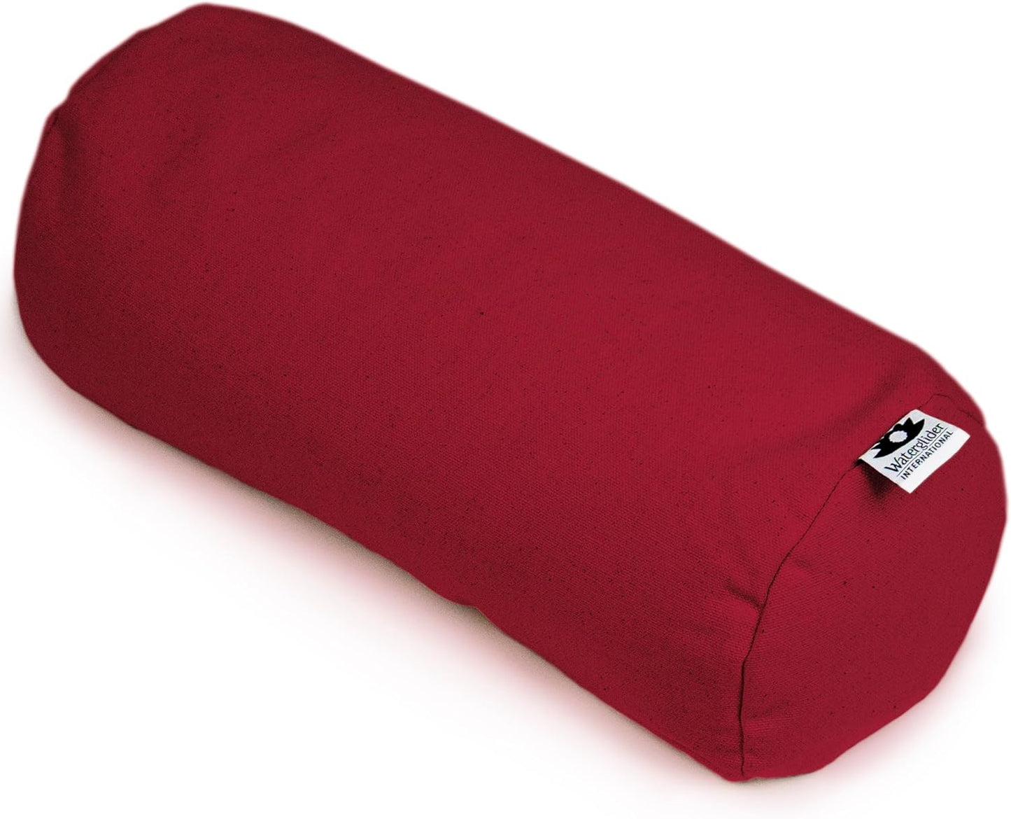 Buckwheat Neck Bolster, Husk Cervical Sleep Roll, Great for use as Body Pillow or in Your Yoga Practice (Midnight Blue)