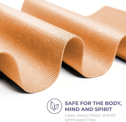 Voyage Yoga Mat, 4 Pack, 72" x 24" Extra Long Exercise Mat, 5mm Thick Bulk Yoga Mats for Schools, Anti-Tear, Non Slip Fitness Mat for Gym or Studio