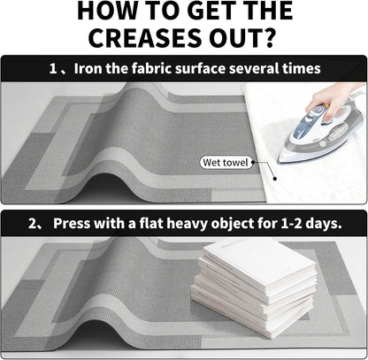 YDKGL Non Slip Long Bath Mat Bathroom Runner, Rubber Backing Ultra Thin Bathroom Rugs Fit Under Door Quick Dry Super Absorbent Washable Bath Rug Shower Mat for Bathtub Sink Floor, Dark Gray 17"x47"