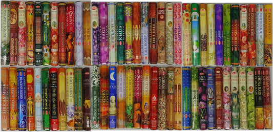 HEM Incense Sticks – 12 Box Variety Pack (240 Sticks Total, 20 Sticks per Box) | Long Lasting Fragrance | Meditation, Relaxation, Yoga, Aromatherapy & Home Fragrance