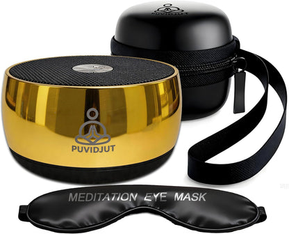 Sound Frequency Machine,Meditation Generator Instrument,Tone Device Tools - Solfeggio Frequencies Bath for Yoga, Mindfulness, Vibration System of Chakra Balancing, 5 Tones, 3 Timers