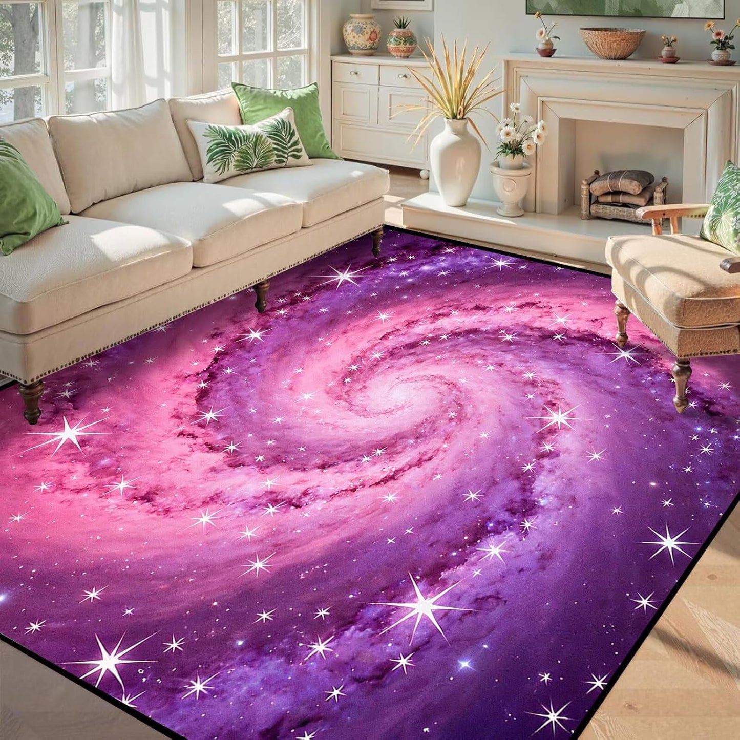 5' X 7' Queen and King Rug Black Grey Area Rugs Dining Living Room Bedroom Kitchen Office Yoga Room Washable Floor Mat Doormats Throw Rug Carpet Room Decor