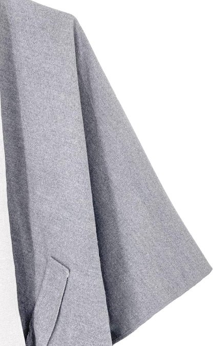 Moss Rose Women's Shawl Wrap Poncho Ruana Cape Open Front Cardigan Shawls for Spring Fall Winter