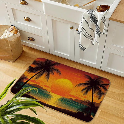Doormat Yoga Frog Front Door Mat Indoor Outdoor Entrance,Pink Lotus Flower Door Mat Waterproof Low Profile All-Season,Easy Clean Patio Porch Entryway Floor Rug 17x29 Inch