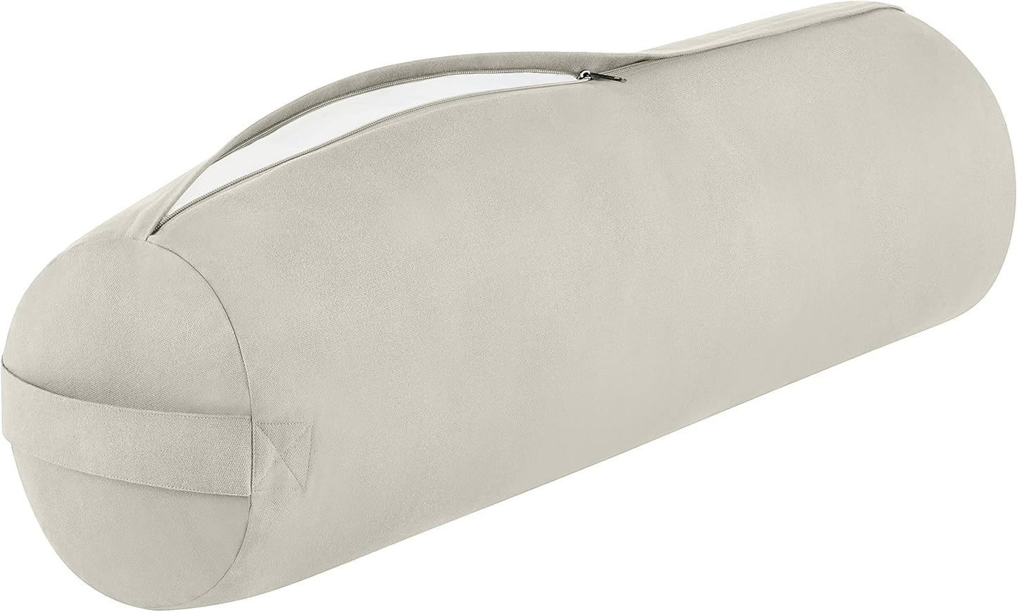 Retrospec Retrospec Sequoia Yoga Bolster Pillow - Meditation Cushion for Yoga Practices - Includes Machine Washable 100% Cotton Cover & Durable Carry Handle