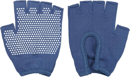 Yoga Gloves, Non Slip Fingerless Pilates Gloves Breathable Exercise Workout Mittens
