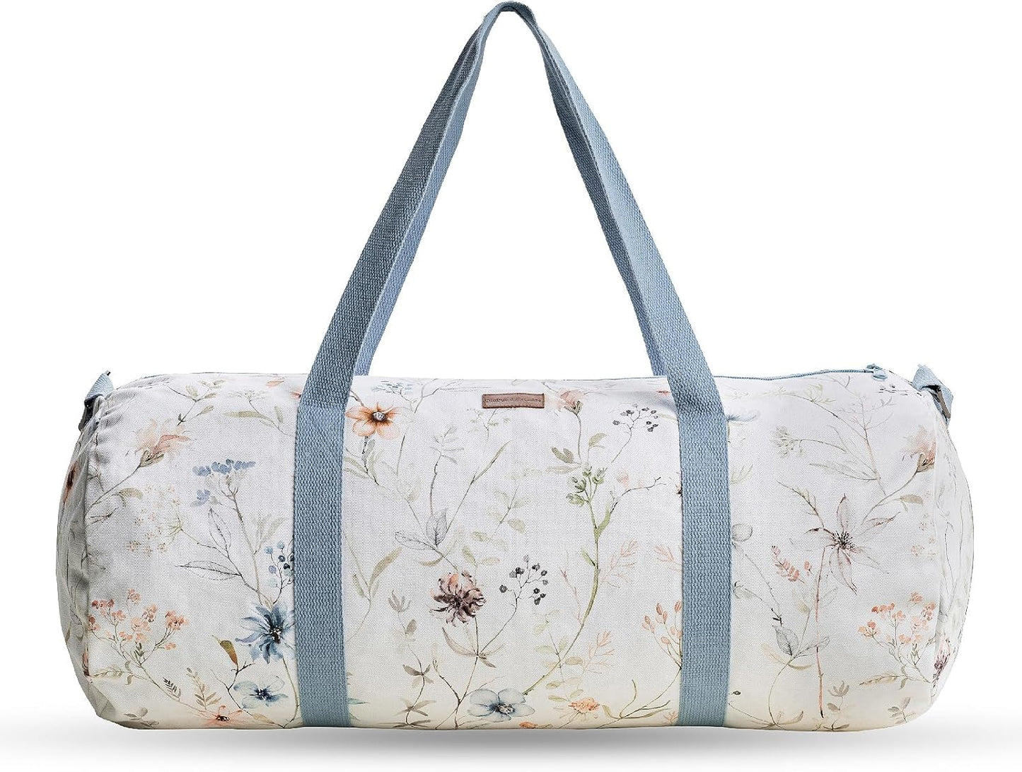 Maison d' Hermine Yoga Mat bag, Cylindrical bag for Woman&Men, yoga mat Bag &Adjustable shoulder straps Yoga Mat Carrier Bag with Drawstring Water Bottle Pocket and zipper pocket Easter Gifts