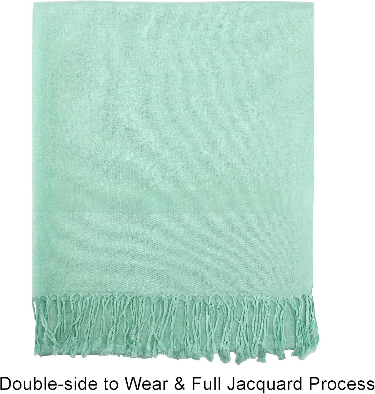 vimate Silky Paisley Pashmina Shawl Scarf-Women's Soft Double-side Jacquard Pashminas Wrap for Evening Dress Travel Shawl