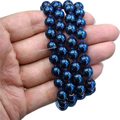 Amazing Gemstone 108 Beads Handmade Mala (Knotted, Rudraksha) - Colors A