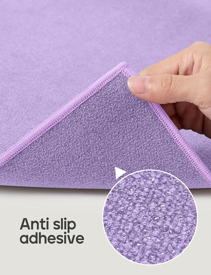 Heathyoga Yoga Mat Towel Non Slip for Hot Yoga Towel with Silicone Grip & Free Spray Bottle, 72"X26" Extra Large Microfiber Yoga Towel for Bikram, Pilates, Fitness