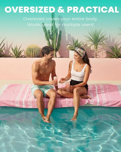 Turkish Beach Towels Vacation Essentials Yoga Blanket Pool Workout Towel Oversized Sand Free Quick Dry Lightweight Meditation Supplies Mat Cover Surf Boat River Float Accessories Gym Excise Stuff