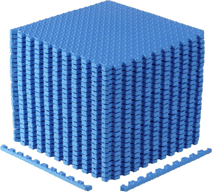 CAP Puzzle Exercise Mats | 3/4” Thick EVA Interlocking Foam Tiles for Home Gym Flooring | Multiple Options