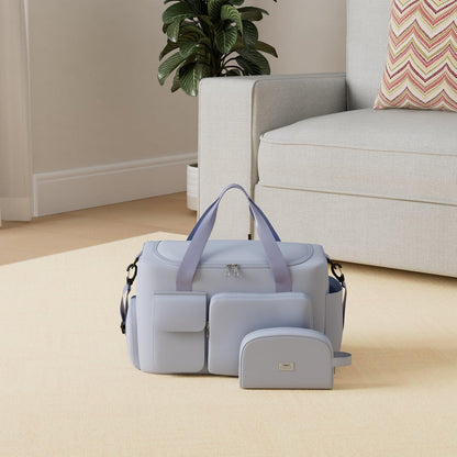 FIORETTO Women's Gym Duffle Bag with Shoes Compartment, 30L Capacity, Ideal for Travel, Gym, Sports, Duffel, Weekender