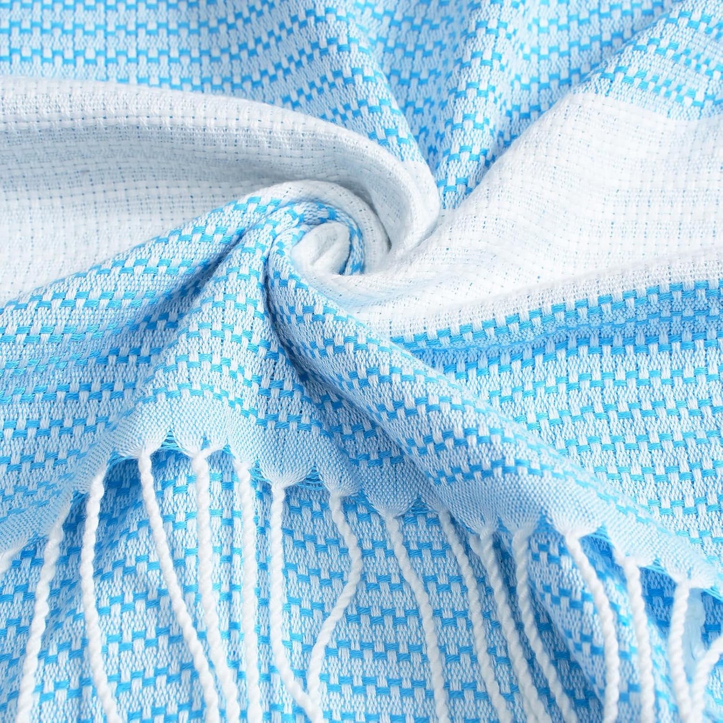 Genovega 6 Packs Oversized Turkish Beach Towels Set Bulk 74"x38" Extra Large Quick Dry Sand Free Light Swim Bath Camping Pool Towel Travel Blanket Essentials Cruise Accessories Adult Vacation Stuff