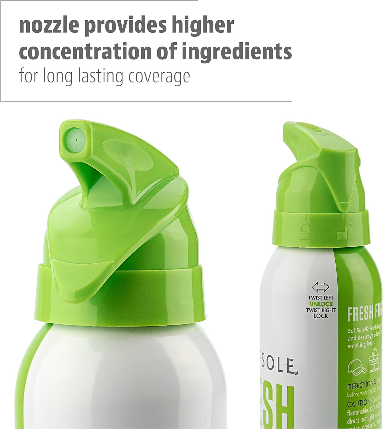 Sof Sole Fresh Fogger Shoe, Gym Bag, and Locker Deodorizer Spray