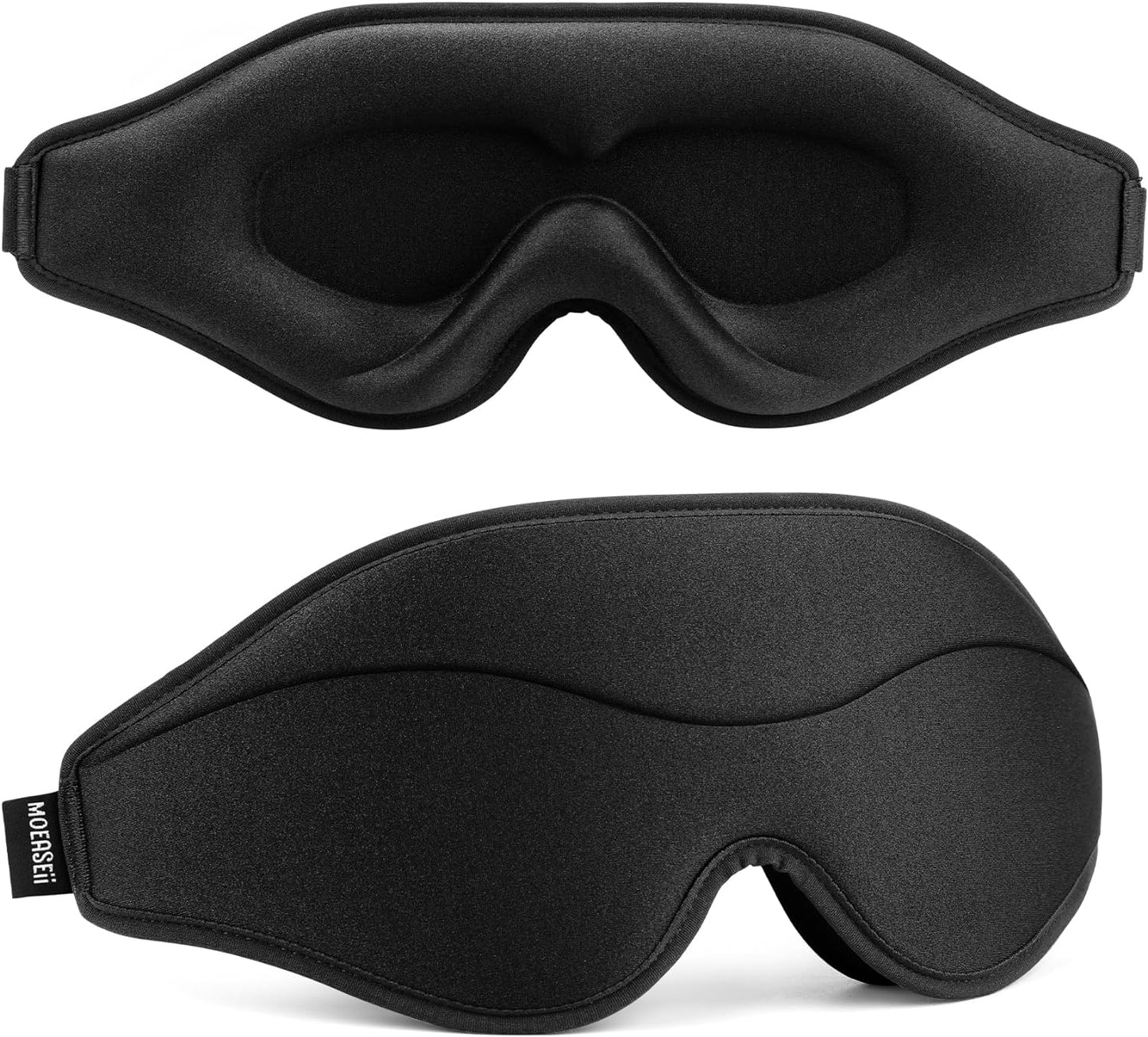 Sleep Mask - Total Blackout 3D Sleeping Mask, Super Lightweight & Silky Soft Eye Mask for Sleeping, Fully Adjustable Fit for Home, Office, Traveling, Meditation, Yoga, Pink, Mothers Day Gifts