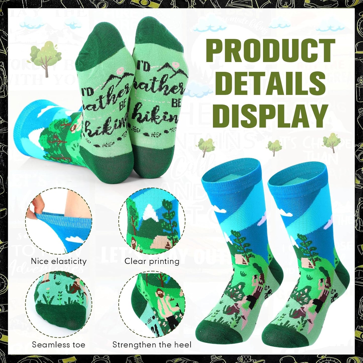 HunnmingRe 2 Pcs Unique Yoga Blanket and Socks Gifts for Yoga Lovers 50" x 60" Restorative Instructor Teacher Mother's Day Birthday Gag Gifts for Meditation Gymnasts Women Girls