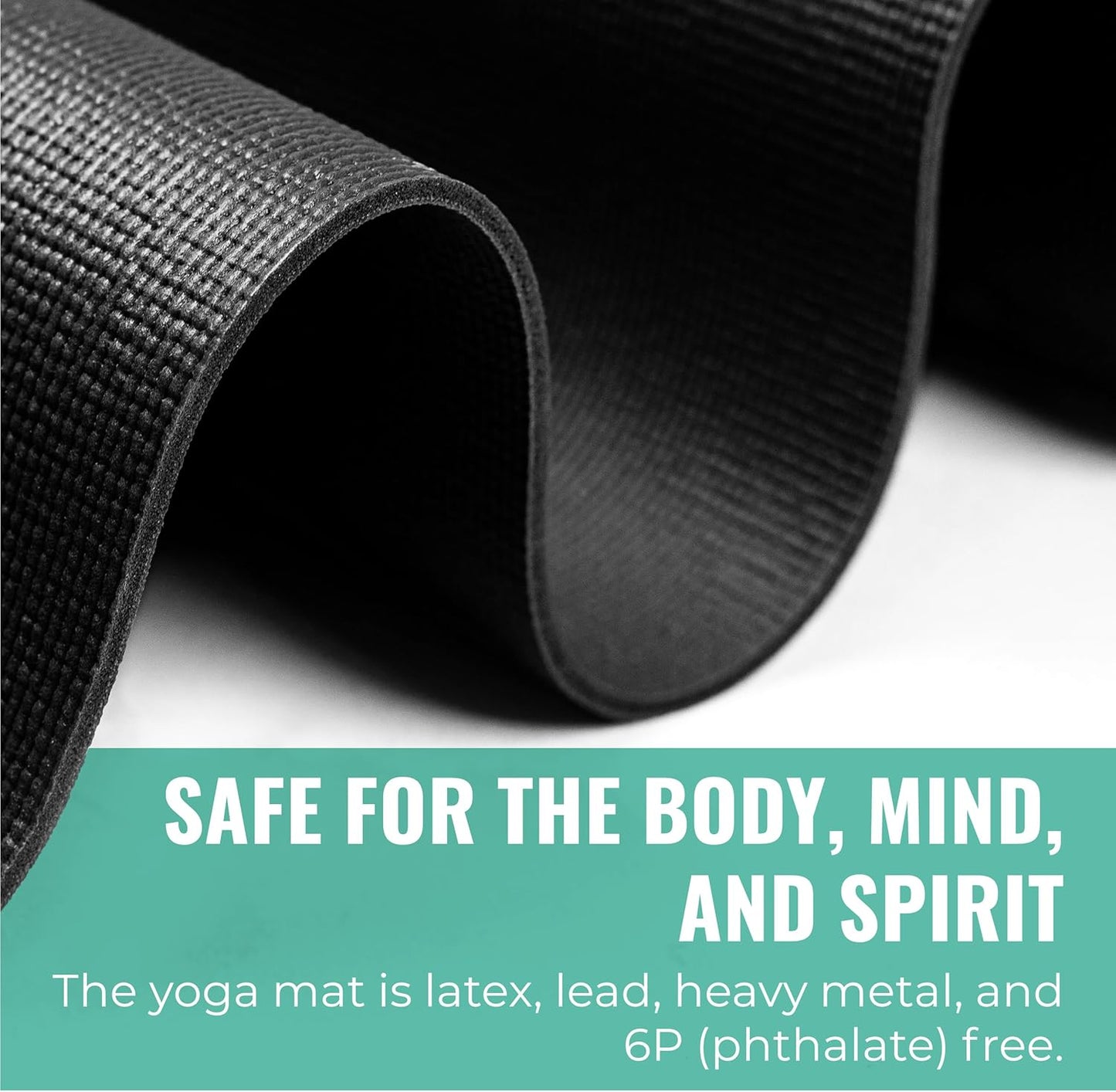 12 or 16-Pack Value Yoga Mat, 68" x 24" Non Slip Exercise Mat, 3mm Thick Gym Mat, Bulk Non Toxic Yoga Mats for Schools and Studios