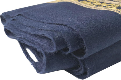 Urban CoCo Women's Embroidered Oversize Tassel Shawl Scarf Wraps for Women