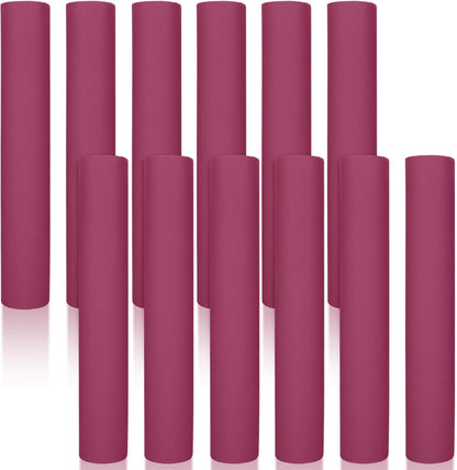 Timgle 12 Pack Yoga Mat Bulk, 4mm Thick Extra Long Sports Mat Anti Slip Tear Resistant Yoga Exercise Set for Fitness Stretching Home Workout Gym and Studio