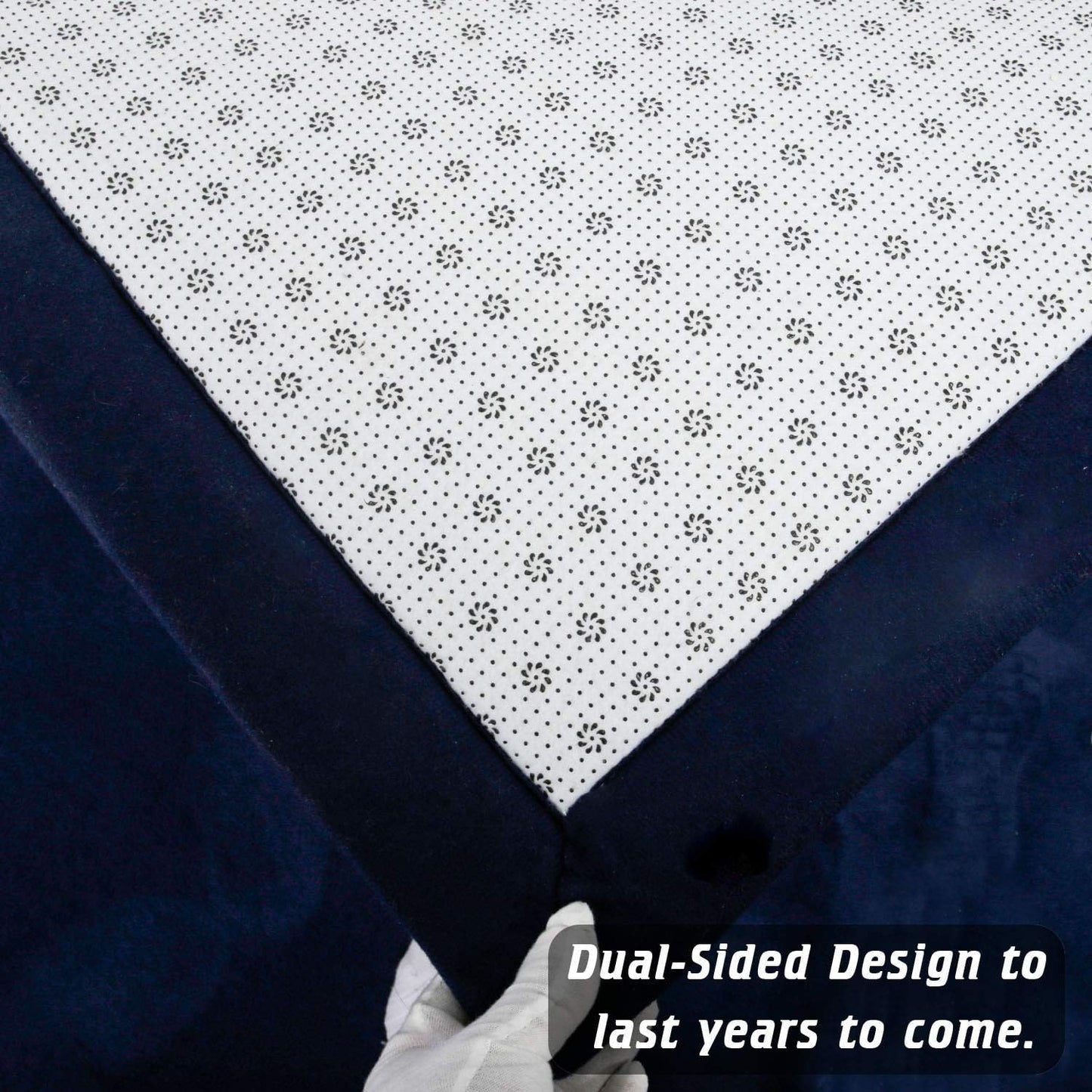 V-mix Baby Play Mat, Handmade Weaving Plush Foam Play Crawling Rugs for Baby, Toddler, Children, Yoga Mat, Exercise Mat Cushy-Soft & Thick Hypoallergenic, Non-Toxic, Reversible