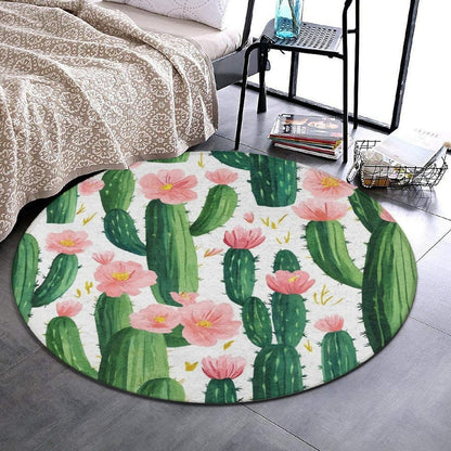 Large Home Decor Mat, Soft Round Yoga Carpet, Non Slip Machine Washable Home Office Circle Rug Gothic Witchy Sun Moon Mushroom Moth