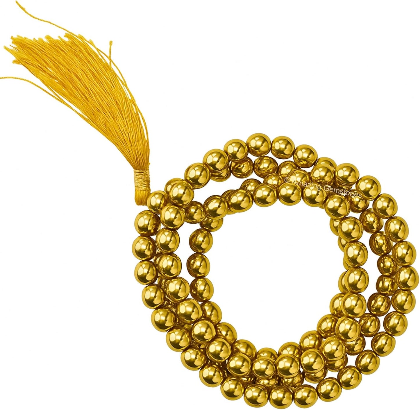 Amazing Gemstone 108 Beads Handmade Mala (Knotted, Rudraksha) - Colors B