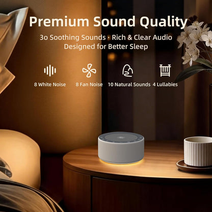 Kipcush Automatic Tibetan Meditation Bowl Sound Machine - 7 Himalayan Tones + 7 Color Night Light - Timer & Touch Control - No Manual Striking for Yoga, Chakra Healing, Stress Relief - Plug In