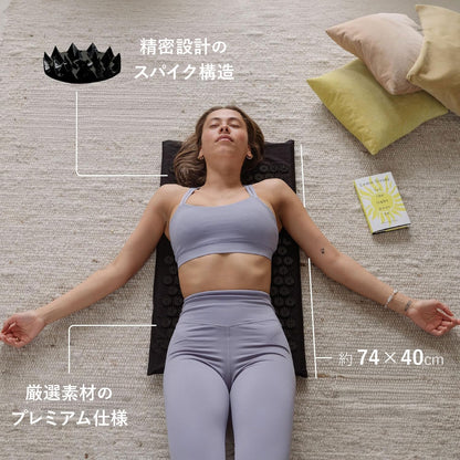 ShaktiMat Acupressure Mat for Relaxation, Massage Muscles, Aid Sleep & Unlock Inner Tension, Similar to Acupuncture, No Needles Required