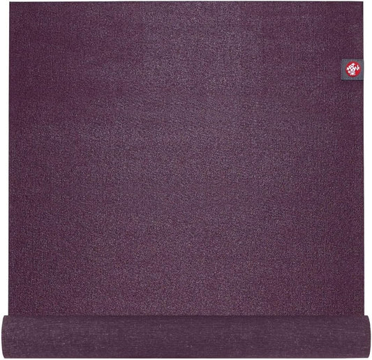 Manduka eKO SuperLite Yoga Mat - 1.5mm Natural Rubber | Foldable & Travel Friendly | Soft Textured Surface | Eco-friendly