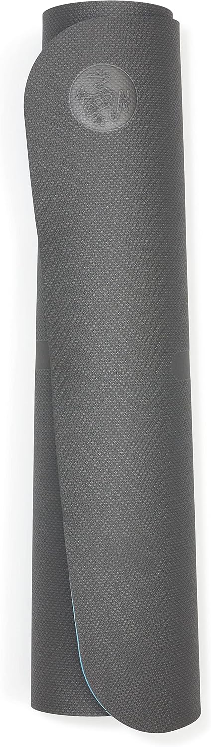 Manduka Begin Yoga Mat 68" - 5mm Cushioning | Comfortable, Lightweight & Reversible with Alignment Stripe | Budget-Friendly | 68 x 24 inches
