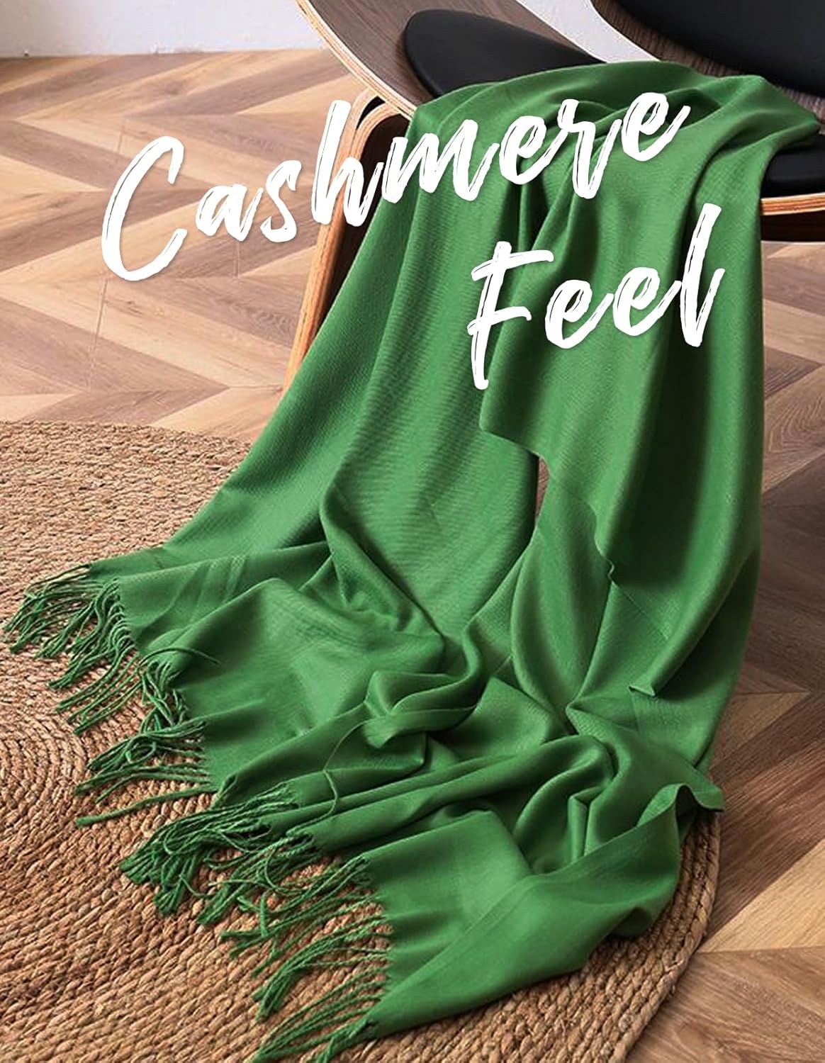 Women's Scarf Pashmina Shawls and Wraps for Evening Dress Wedding Bridal Bridesmaid Winter Warm Long Large Scarves - Colors B