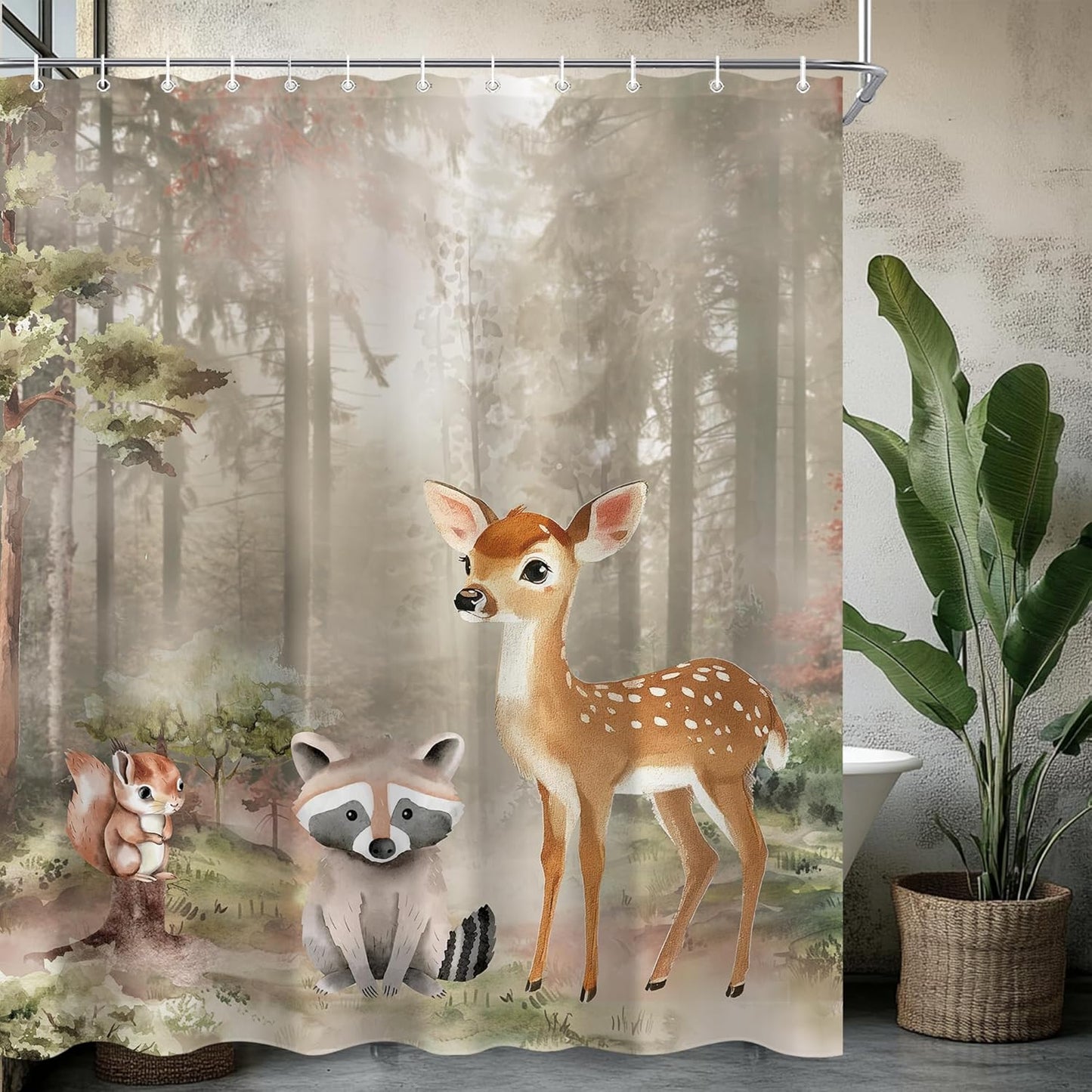Funny Cute Yoga Sloth Shower Curtain Sets for Bathroom 60Wx72H Fun Animal Inspirational Quotes Shower Curtain Rustic Motivational Bathtub Curtain Wooden Farmhouse Bathroom Decor with 12 Hooks