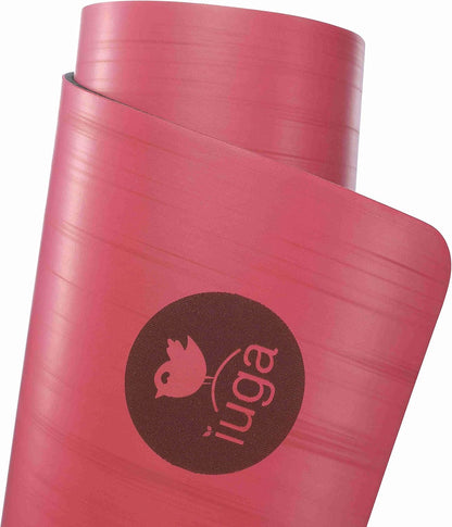 IUGA Pro Yoga Mat Non Slip Pilates Mat Anti-tear Eco Friendly Hot Yoga Mat with SGS Certified Material Free Carrying Strap Included