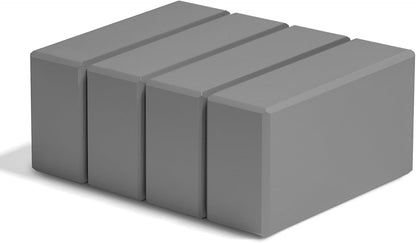 Yoga Blocks, Non Slip Yoga Bricks, Portable & Lightweight