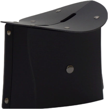 Foldable Meditation Kneeling Bench (Seiza), Portable and Lightweight, 5.3 in, 180g, Black