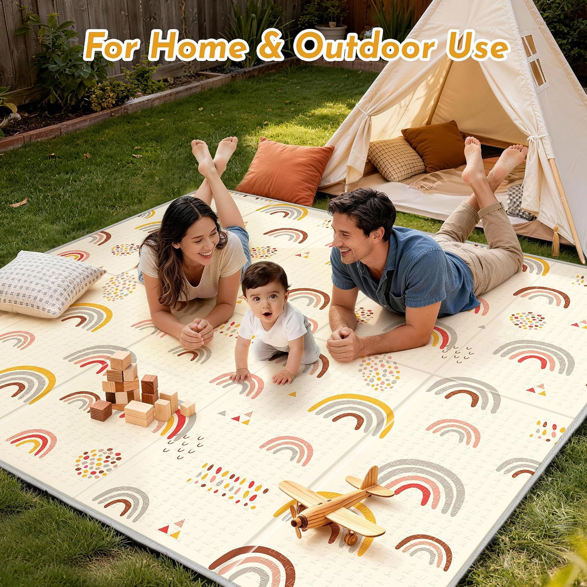 Extra Large Baby Play Mat 79x70, Foldable Baby Play Mat,0.4" Playmat