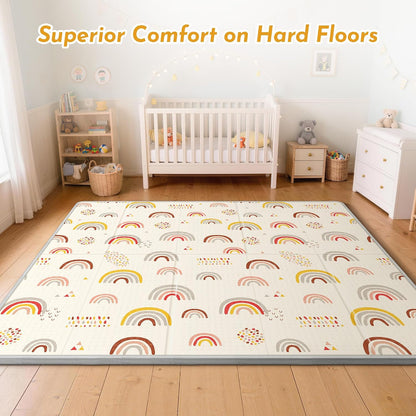 Extra Large Baby Play Mat 79x70, Foldable Baby Play Mat,0.4" Playmat