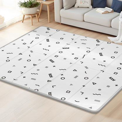 Extra Large Baby Play Mat 79x70, Foldable Baby Play Mat,0.4" Playmat