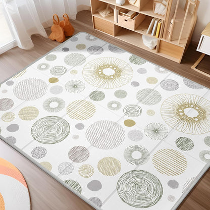 Extra Large Baby Play Mat 79x70, Foldable Baby Play Mat,0.4" Playmat
