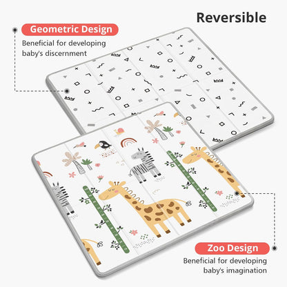 Extra Large Baby Play Mat 79x70, Foldable Baby Play Mat,0.4" Playmat