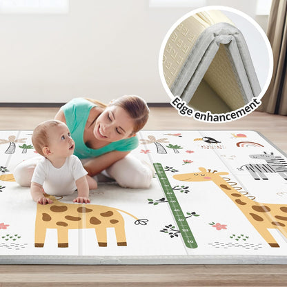 Extra Large Baby Play Mat 79x70, Foldable Baby Play Mat,0.4" Playmat