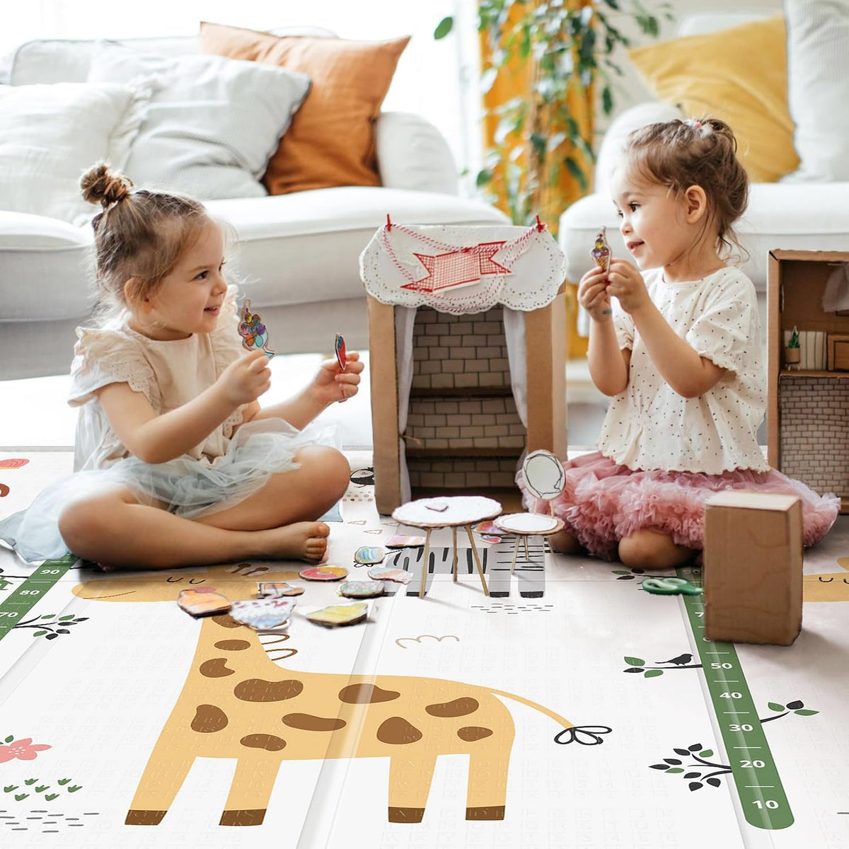 Extra Large Baby Play Mat 79x70, Foldable Baby Play Mat,0.4" Playmat