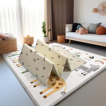 Extra Large Baby Play Mat 79x70, Foldable Baby Play Mat,0.4" Playmat