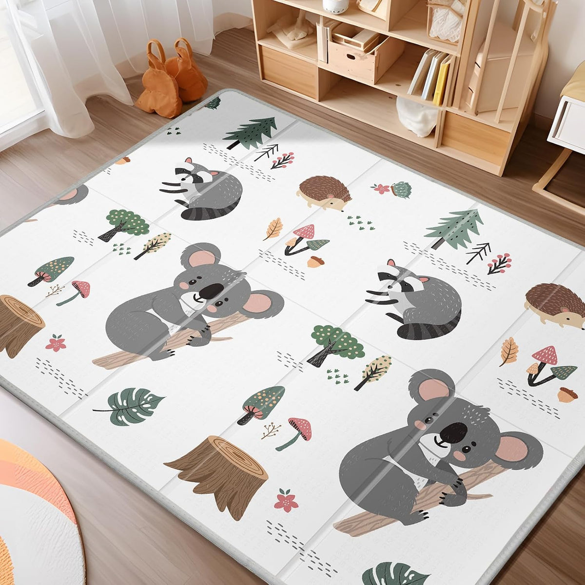 Extra Large Baby Play Mat 79x70, Foldable Baby Play Mat,0.4" Playmat