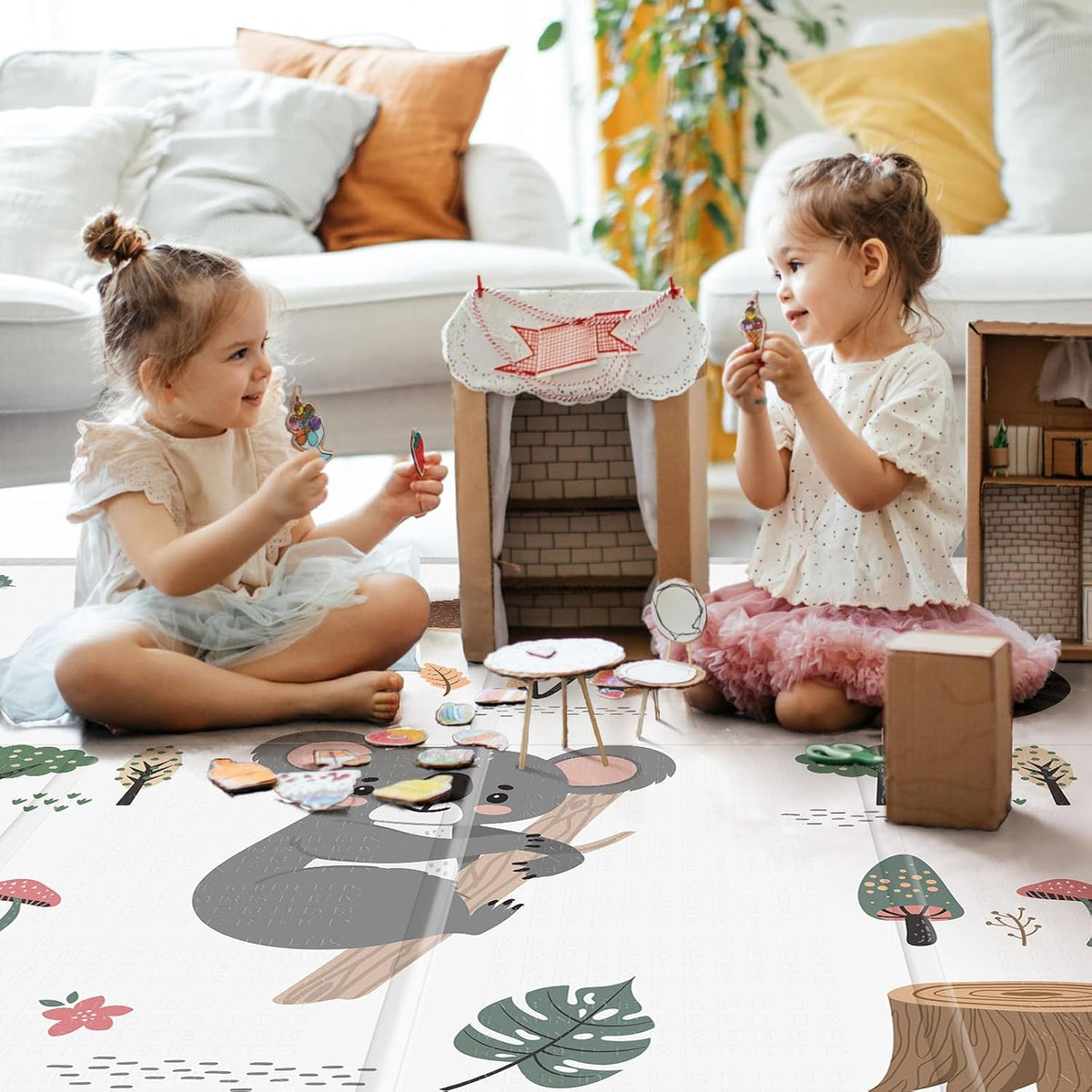 Extra Large Baby Play Mat 79x70, Foldable Baby Play Mat,0.4" Playmat