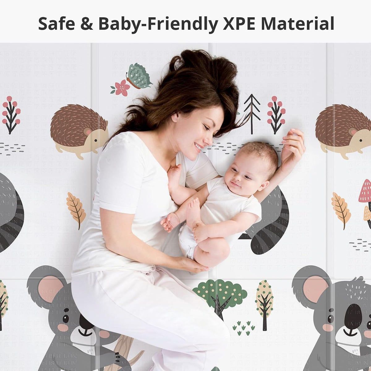 Extra Large Baby Play Mat 79x70, Foldable Baby Play Mat,0.4" Playmat