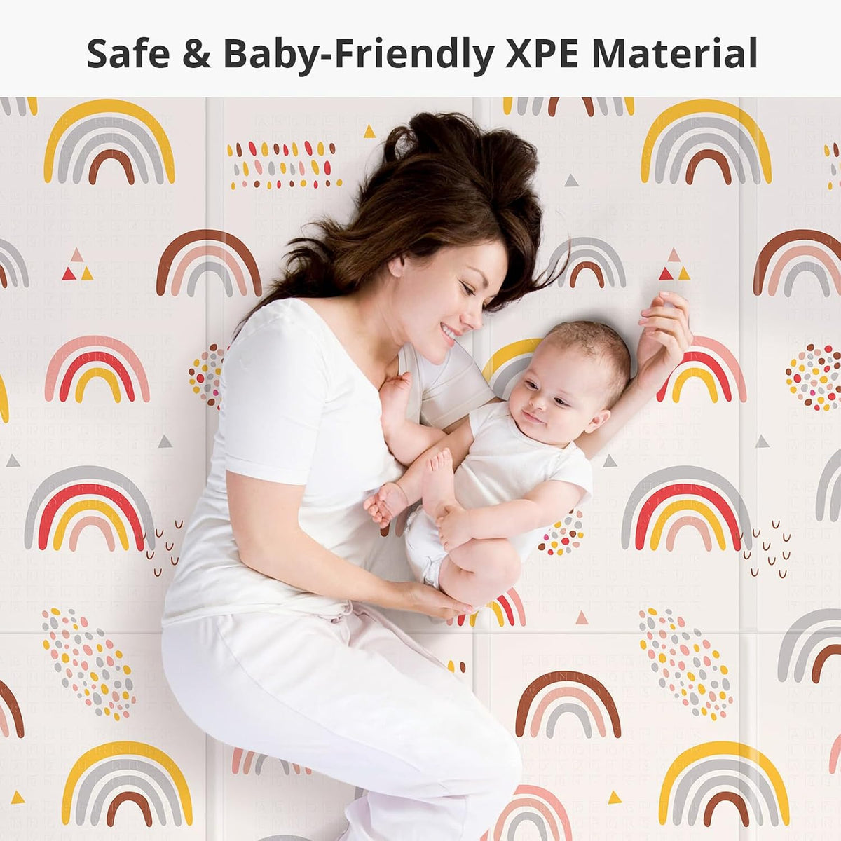 Extra Large Baby Play Mat 79x70, Foldable Baby Play Mat,0.4" Playmat
